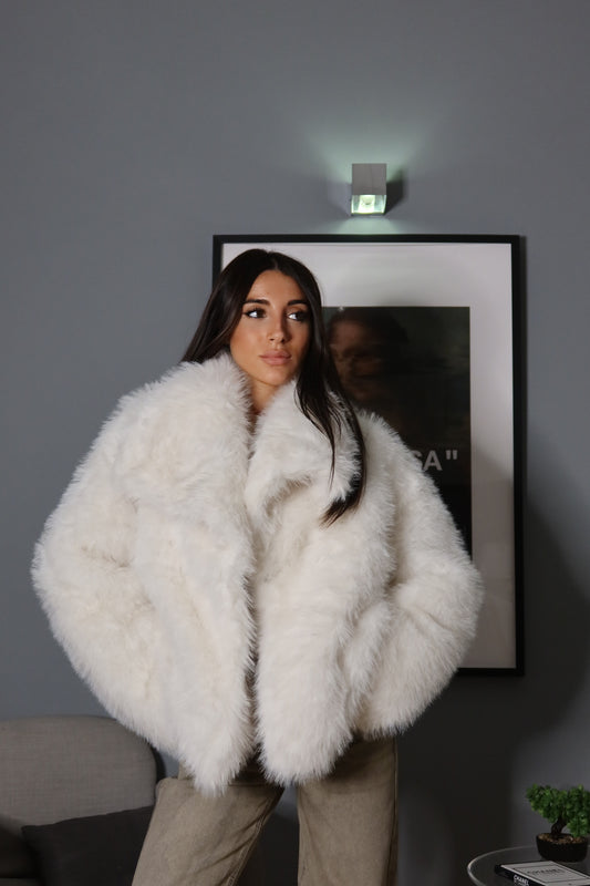 Pelliccia Neve Bianca