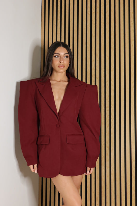 Giacca Gaia Bordeaux