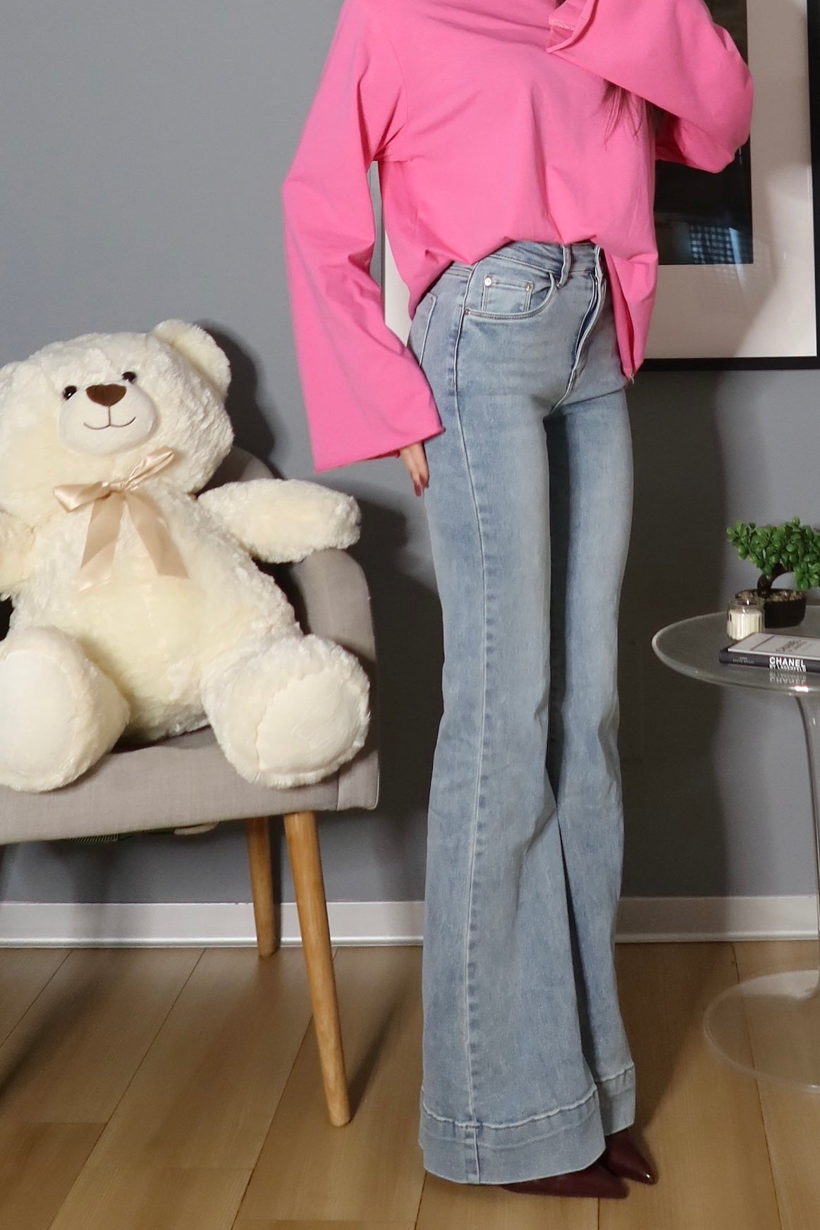 Jeans Flare Chiaro