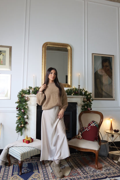 Gonna lunga Satinata (vari colori)