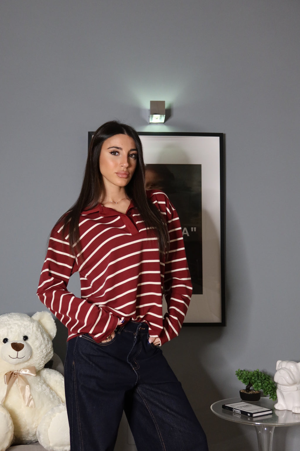 Polo a righe (vari colori)