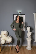 Jumpsuite a costine (vari colori)