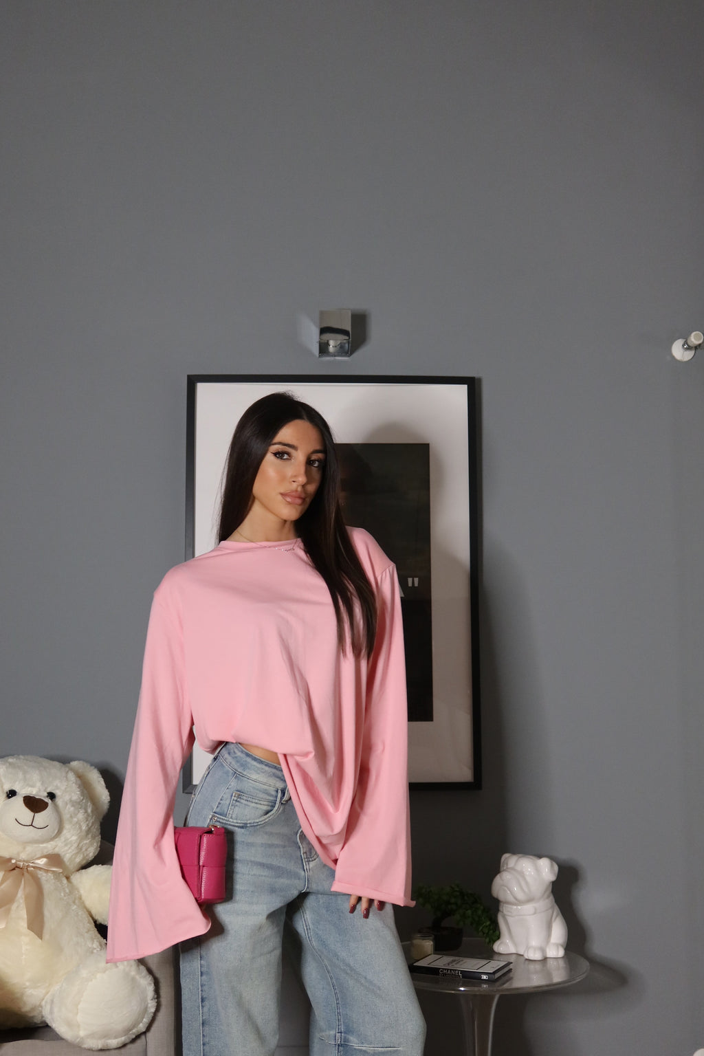 T-shirt con spalline (vari colori)