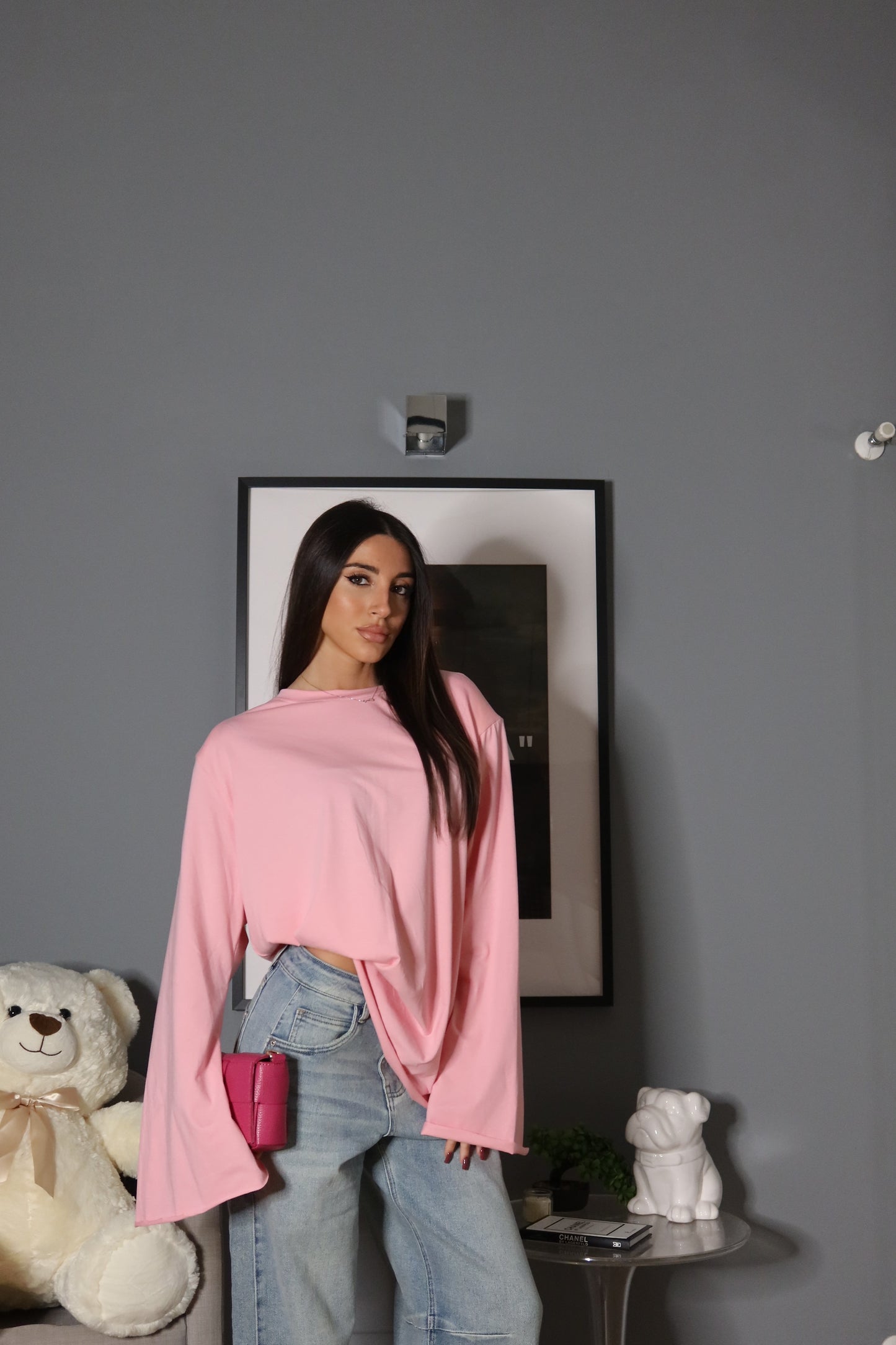 T-shirt con spalline (vari colori)