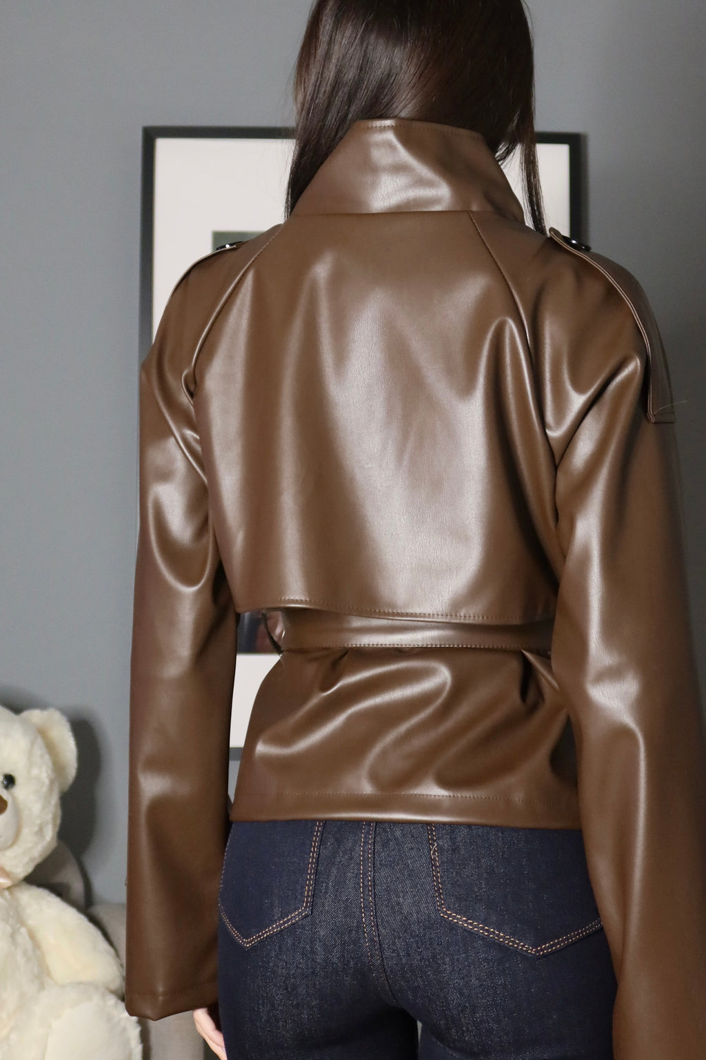 Mini Trench Ecopelle (vari colori)