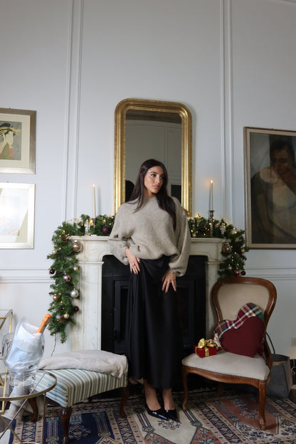 Gonna lunga Satinata (vari colori)