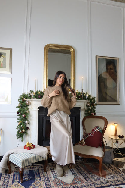 Gonna lunga Satinata (vari colori)