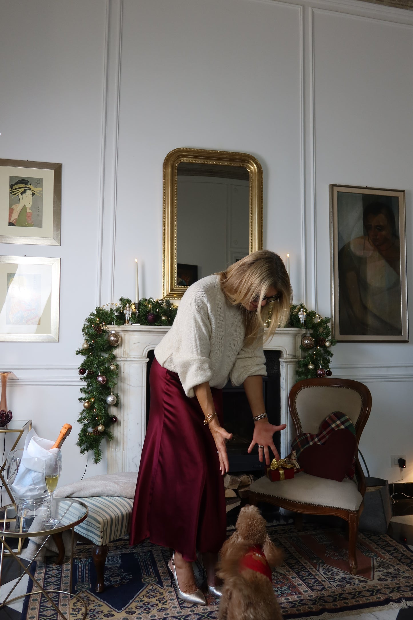 Gonna lunga Satinata (vari colori)