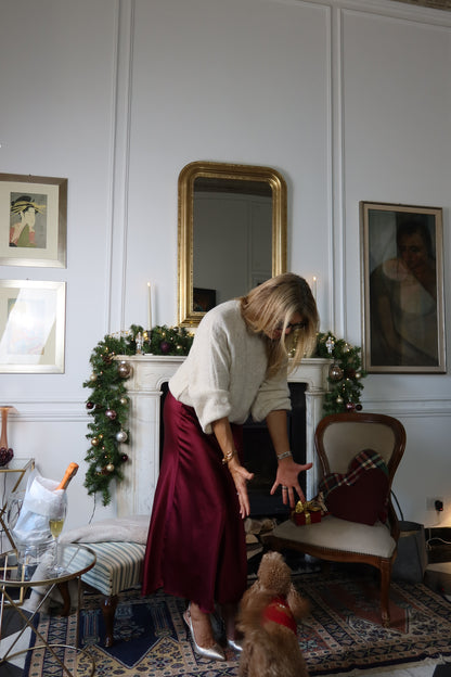 Gonna lunga Satinata (vari colori)