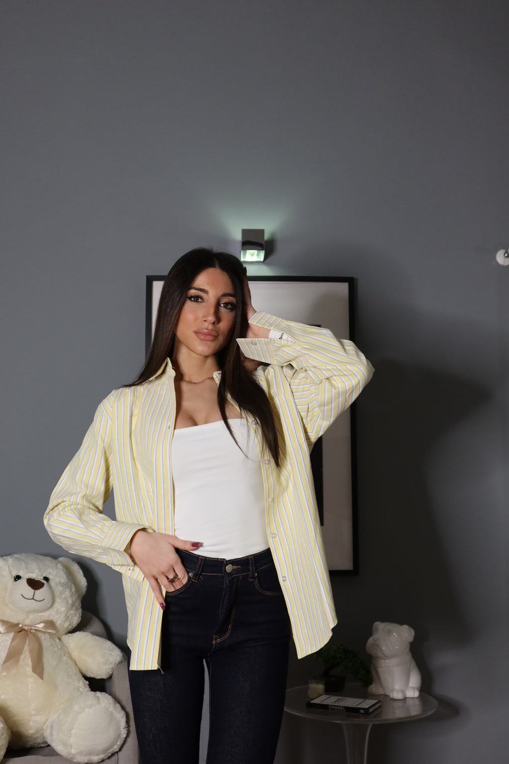 Camicia a righe