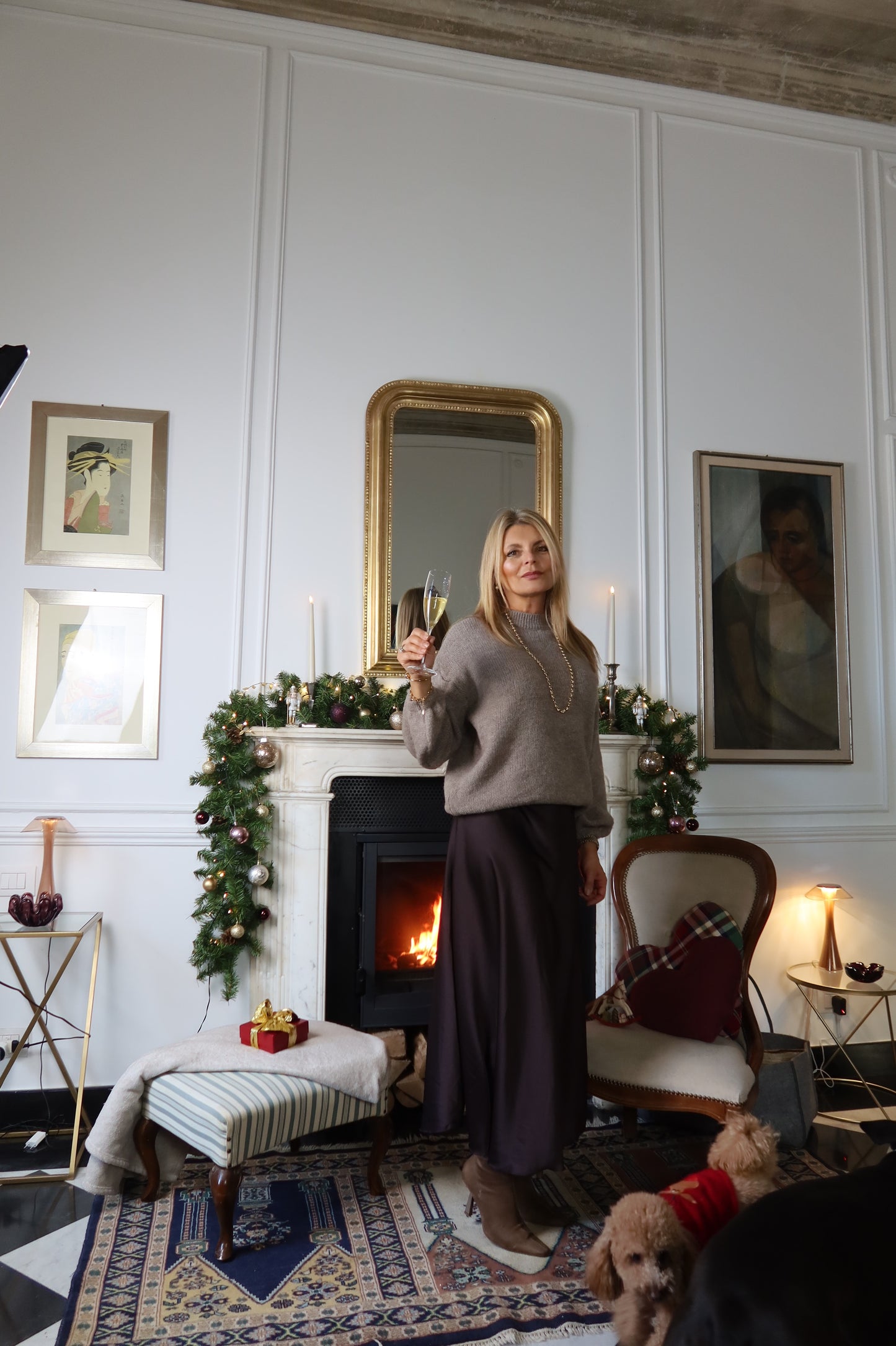 Gonna lunga Satinata (vari colori)