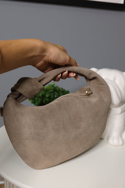 Borsa Bottega in suede