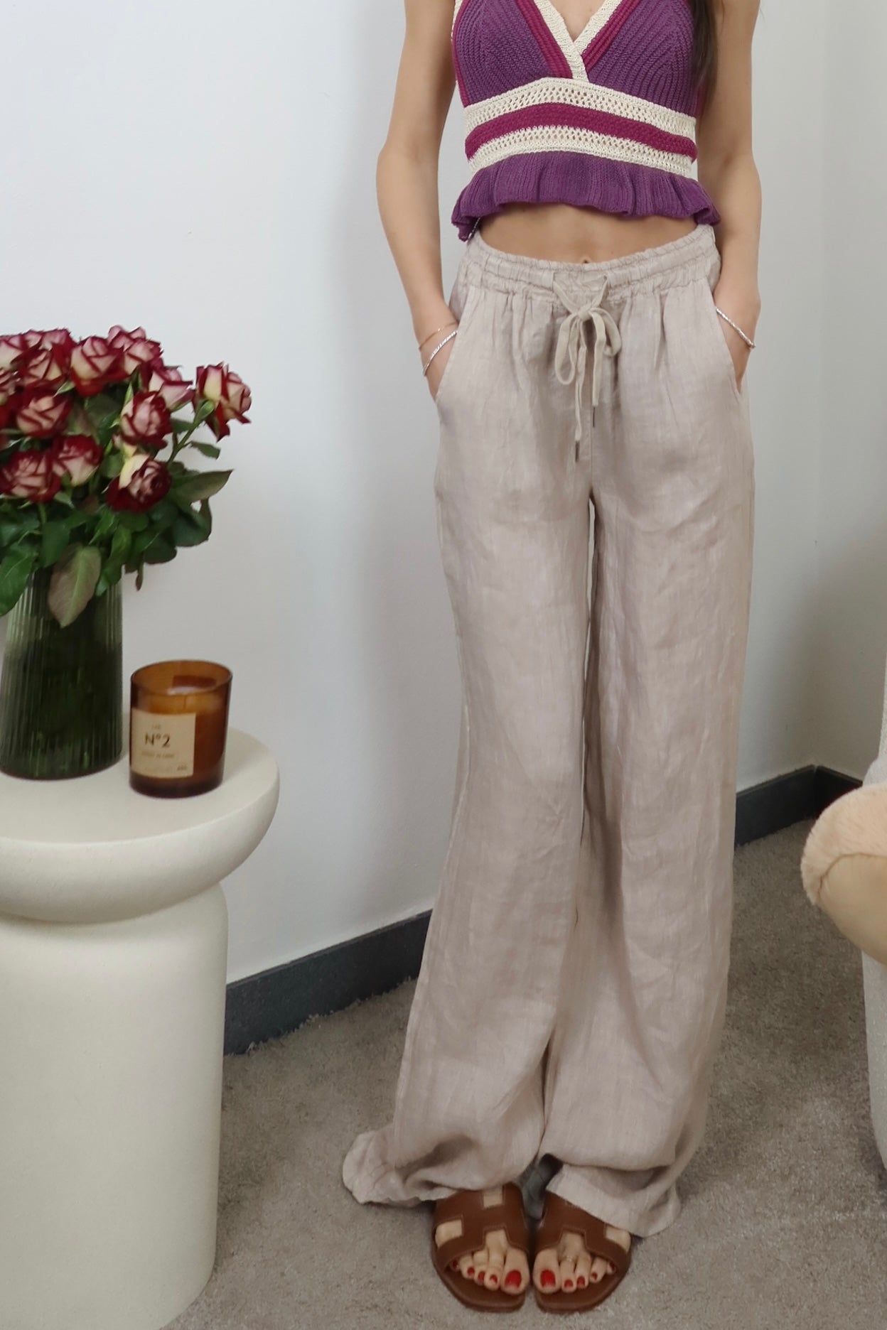 PantaLino Beige