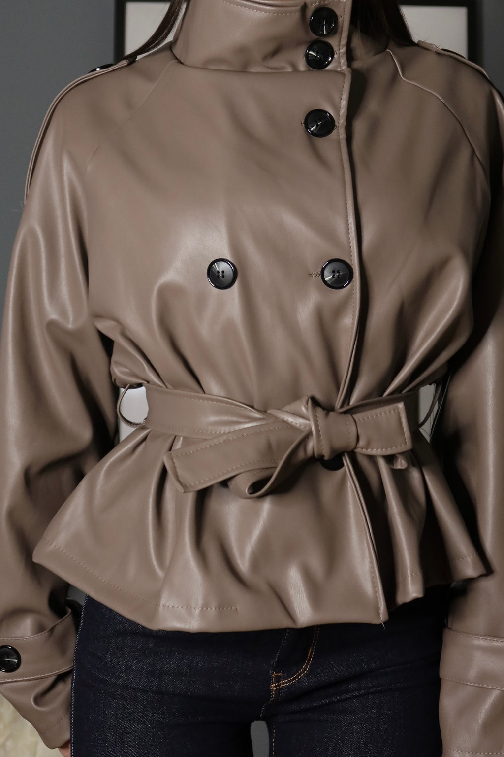 Mini Trench Ecopelle (vari colori)