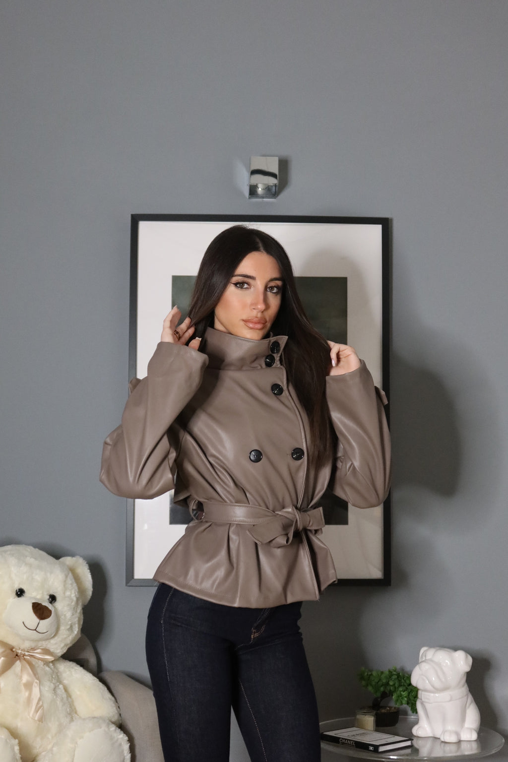Mini Trench Ecopelle (vari colori)