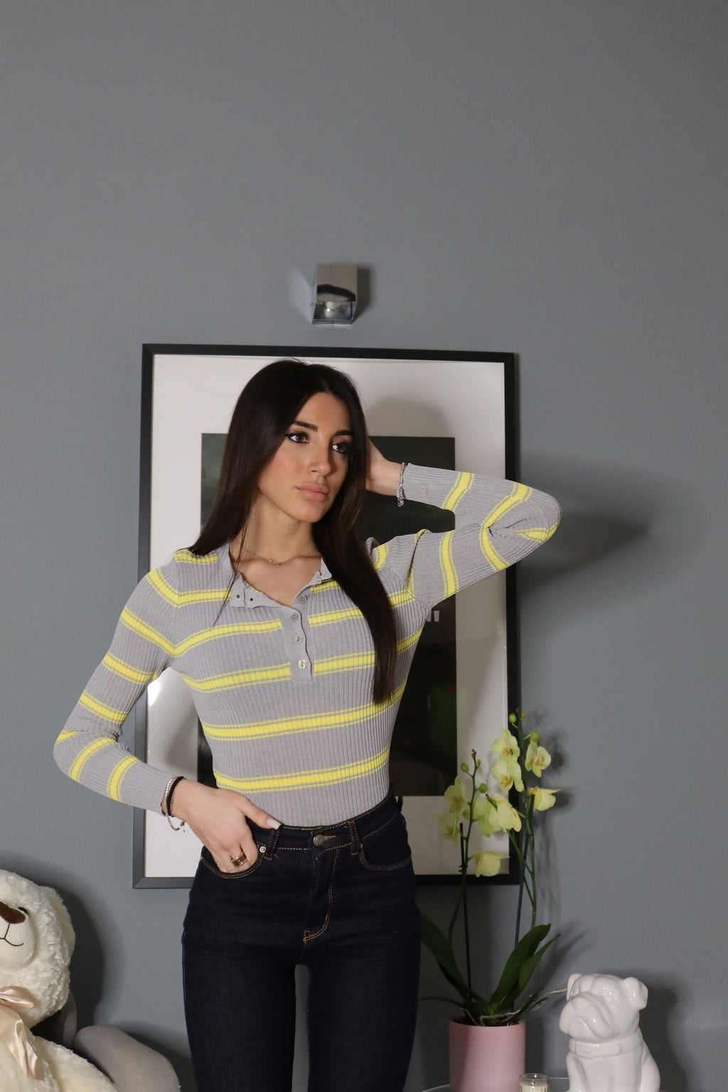 Maglia a costine (vari colori)