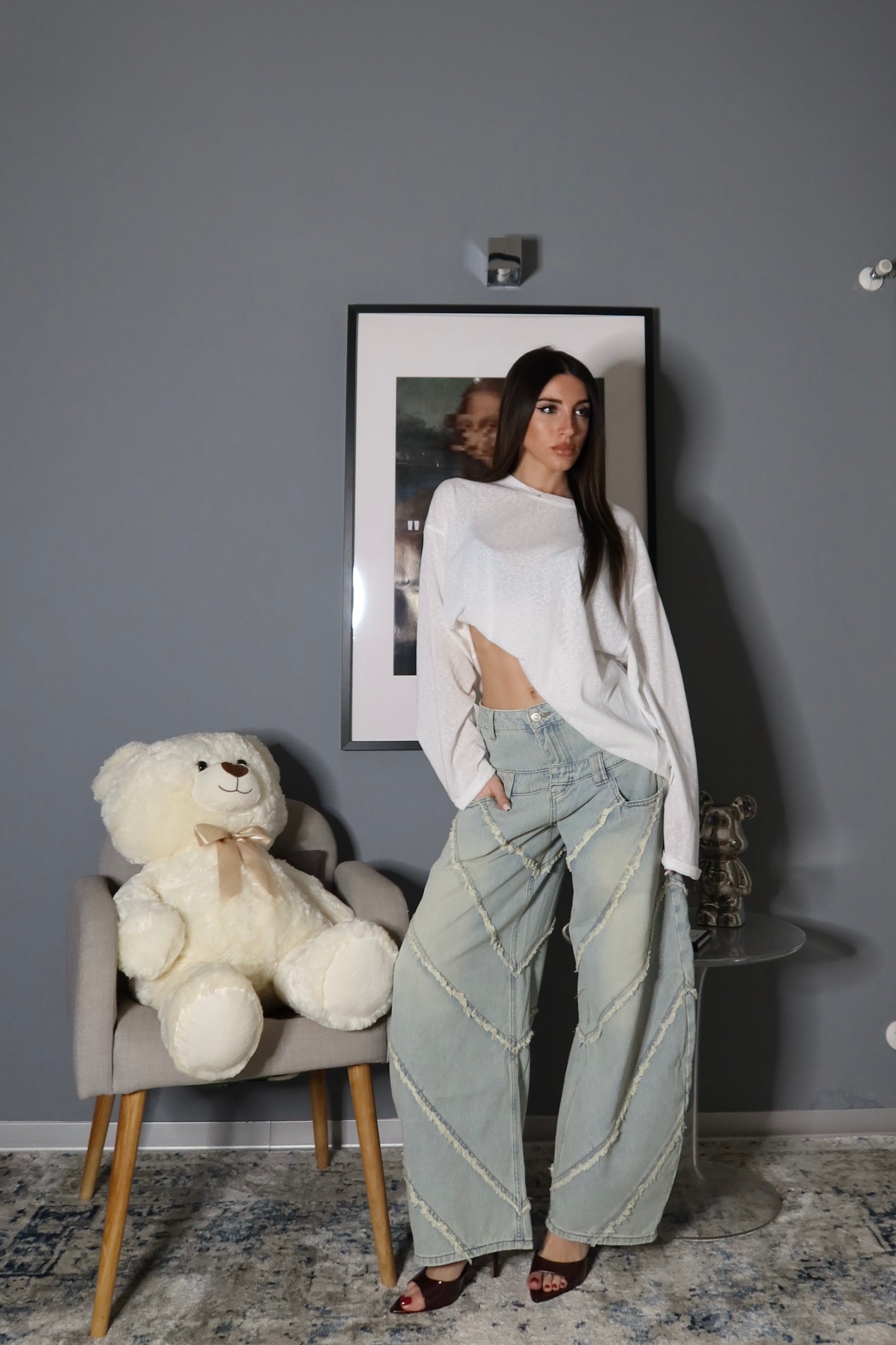 Jeans Doppio Bustino