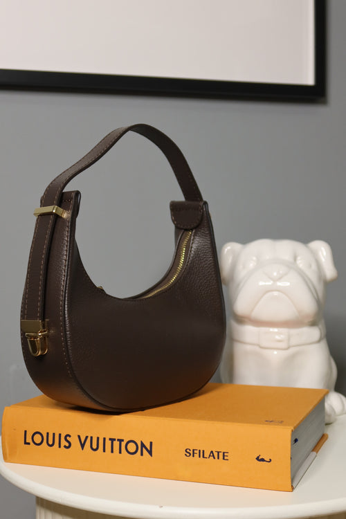 Borsa a spalla (marrone / bordeaux / giallo / blu)