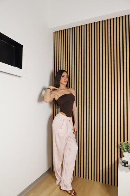 Pantaloni Satinati