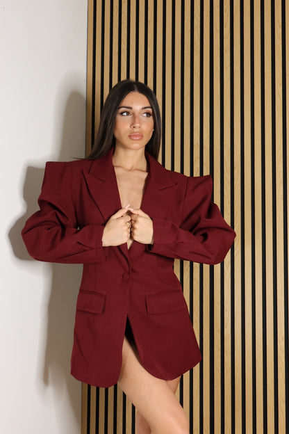 Giacca Gaia Bordeaux