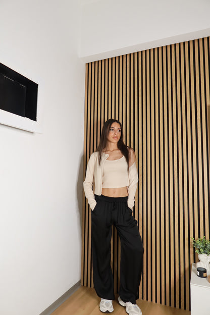 Pantaloni Satinati